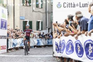 L’arrivo delle terza tappa dell’edizione 2024