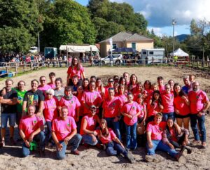 Adelano foto di gruppo del gruppo della fiera (Foto Lunigiana World)