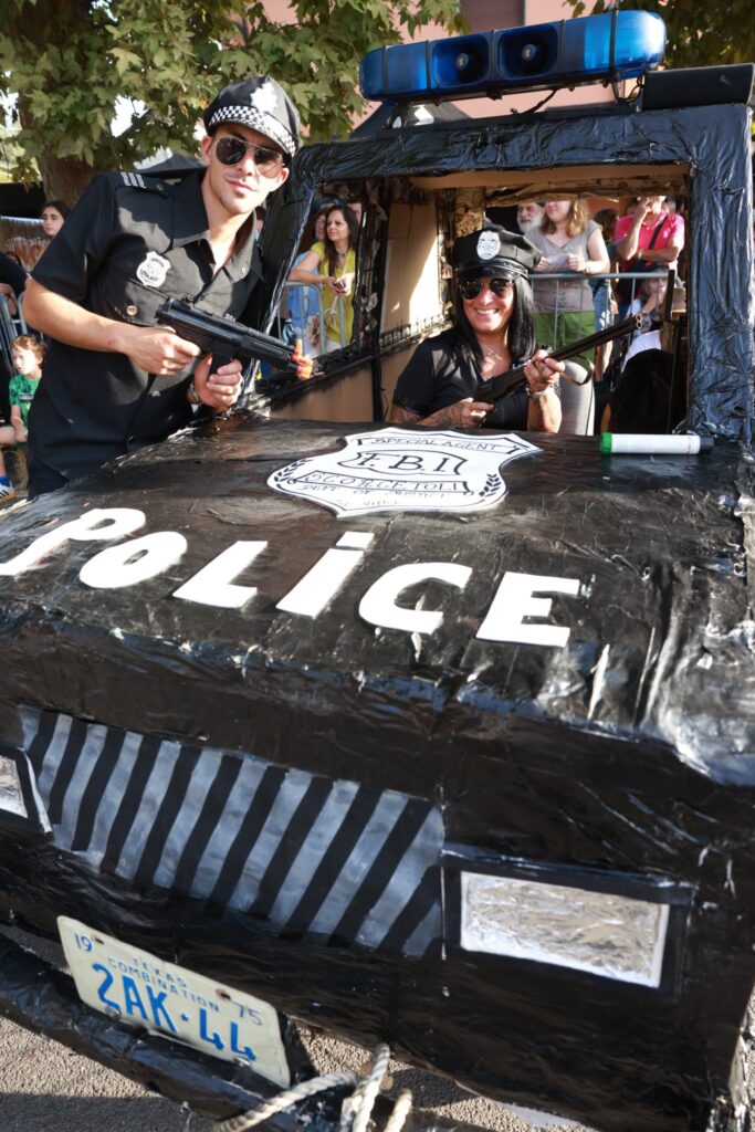 Una delle vetture presente alla “Gara dei barossi” (Foto Lunigiana World)