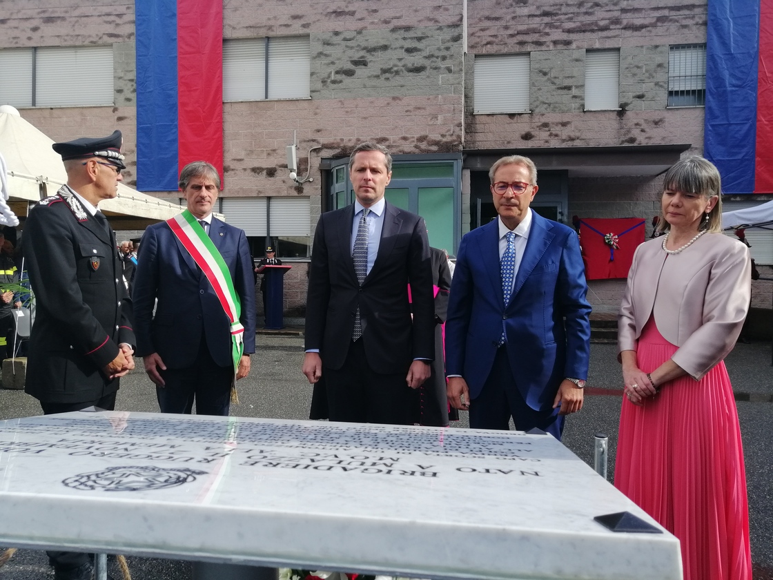 La Caserma dei Carabinieri di Pontremoli ora porta il nome di Ruggero Volpi