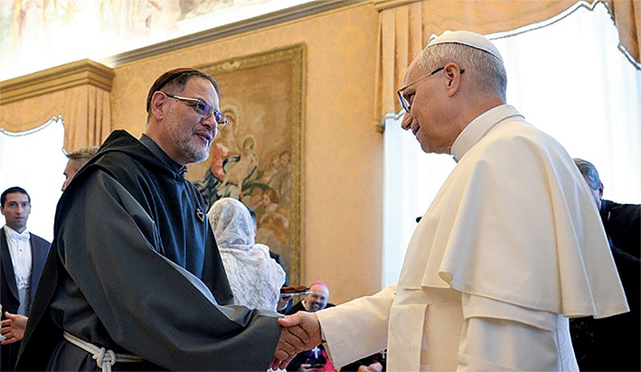 Fratel Cristiano, da Adelano al Giubileo degli eremiti