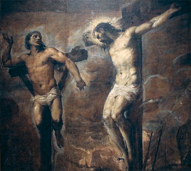 Oggi con me sarai nel paradiso