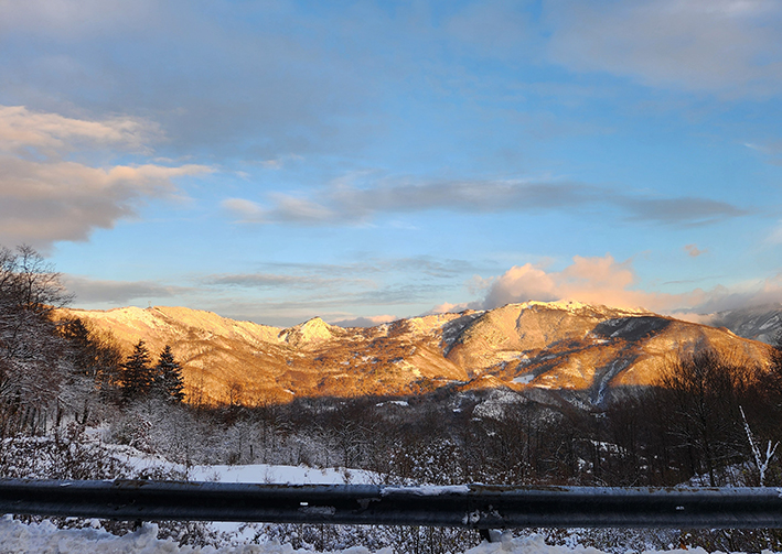 Prima neve, ben presto sparita