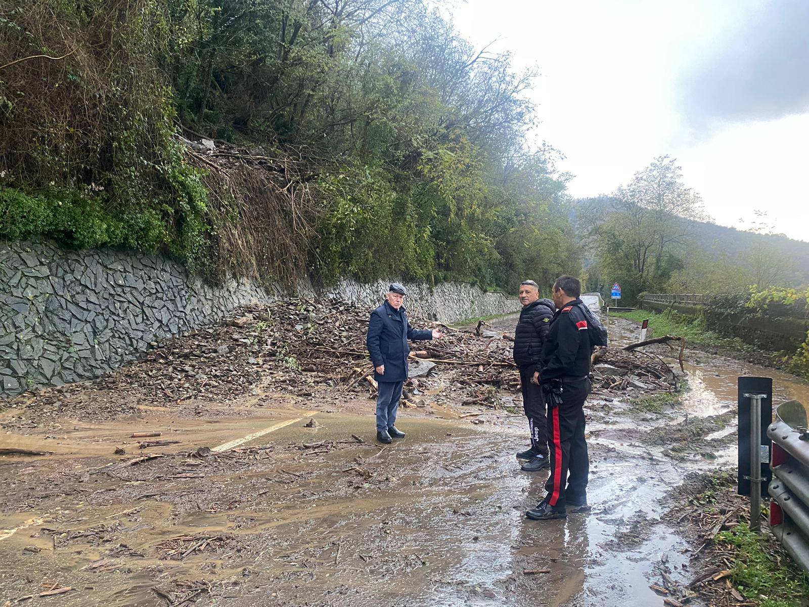 Maltempo: frane e disagi in Lunigiana ma per fortuna nessuna emergenza