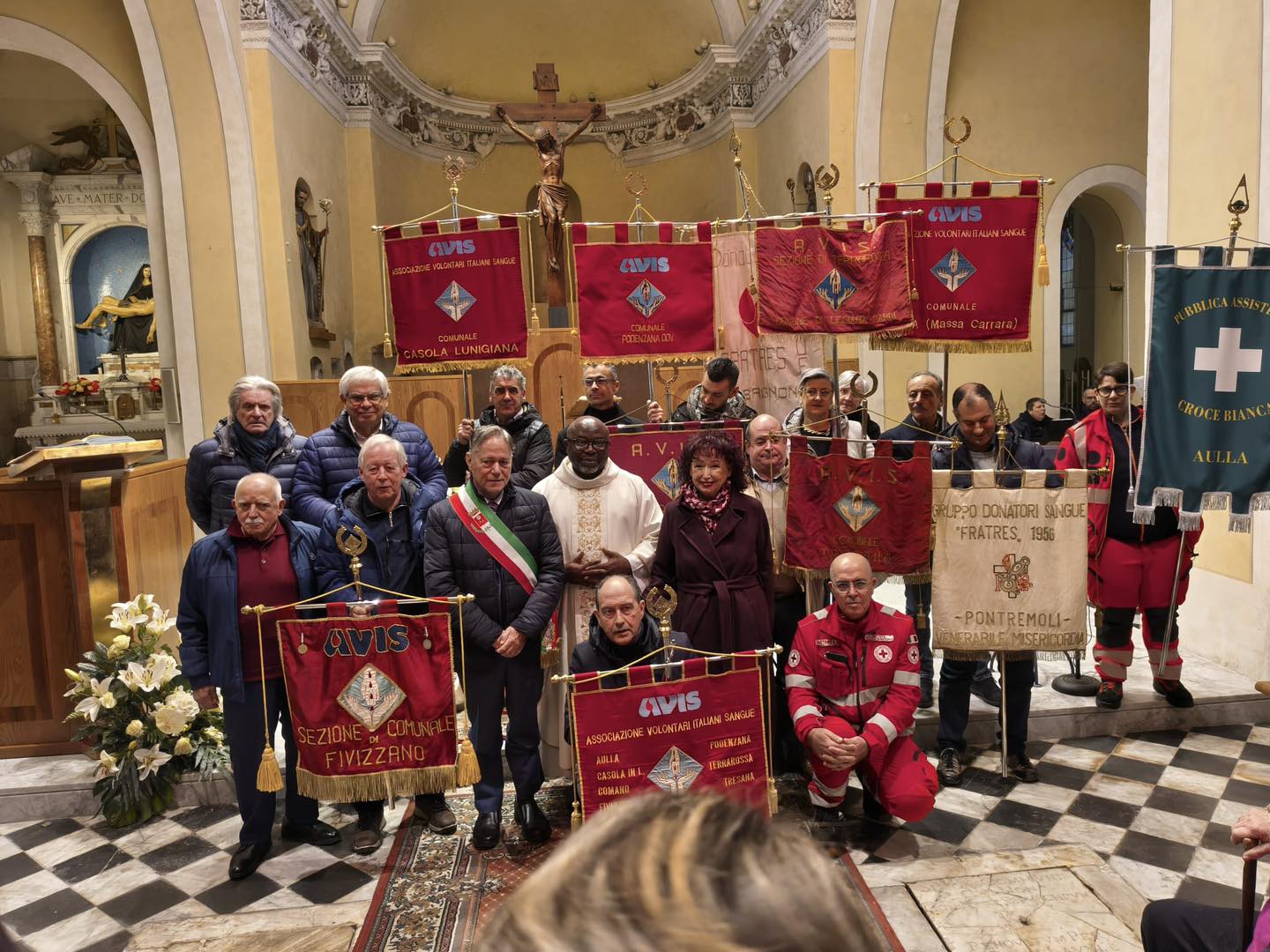 La festa dei donatori AVIS ad Aulla