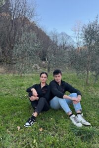 I giovani produttori Francesca ed Alessio Malatesta