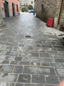 Via Quartieri nel Cento storico di Bagnone