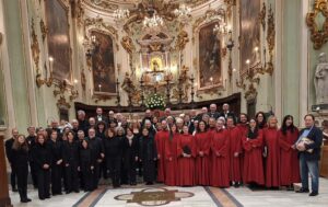 I partecipanti al concerto delle Corali in occasioni di Santa Cecilia
