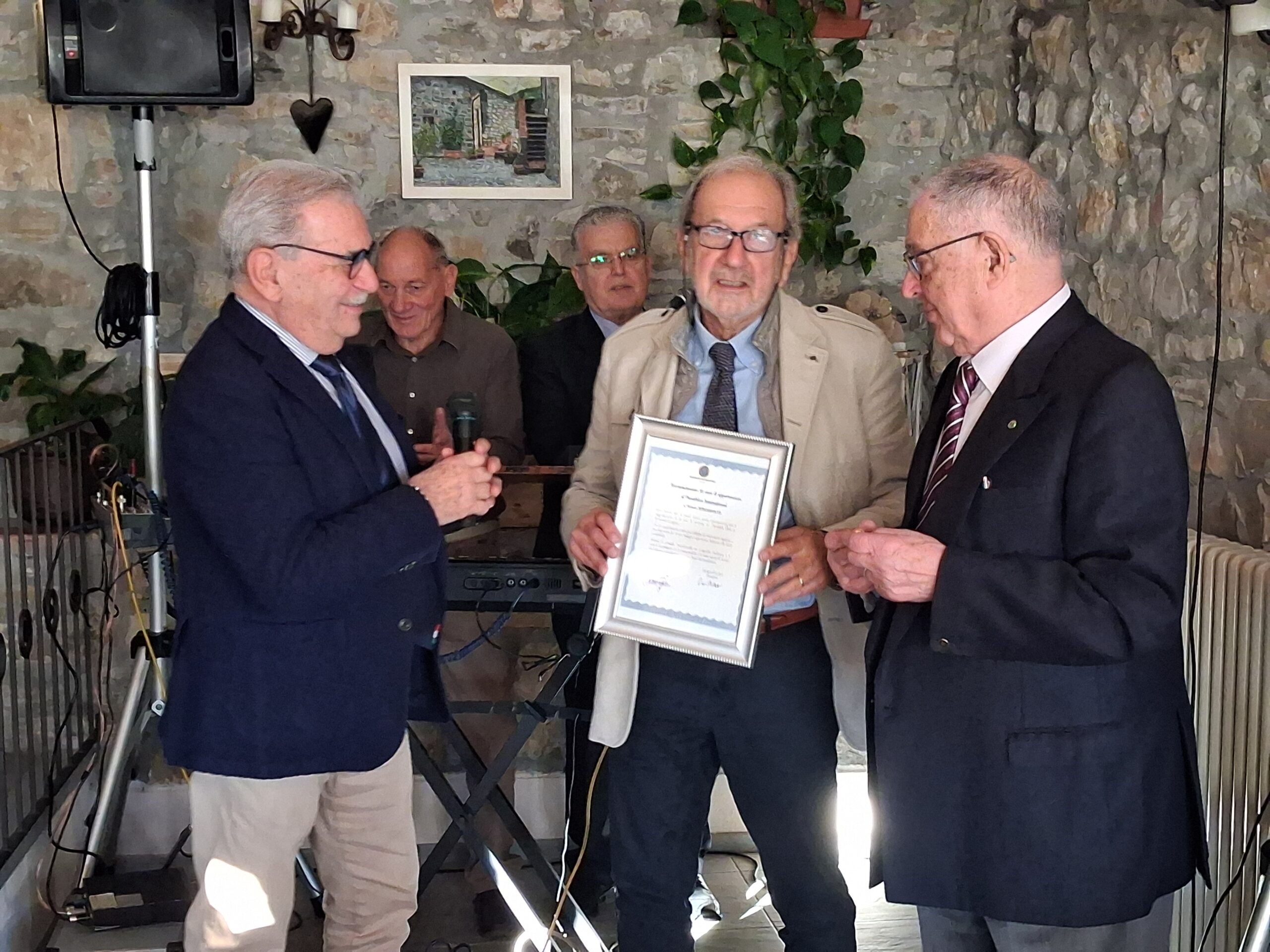La festa degli auguri del Panathlon Pontremoli Lunigiana
