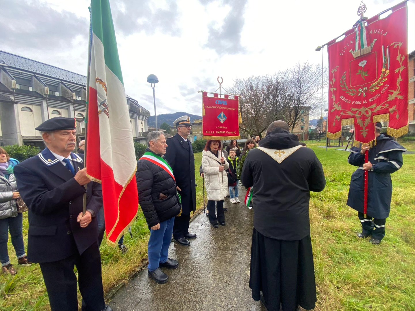 Aulla: cerimonia in ricordo delle vittime del bombardamento dicembre 1943