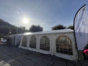 Lo stand della Pro Loco di Bagnone alla quarta edizione del Festival del tartufo (Foto Lunigiana World)