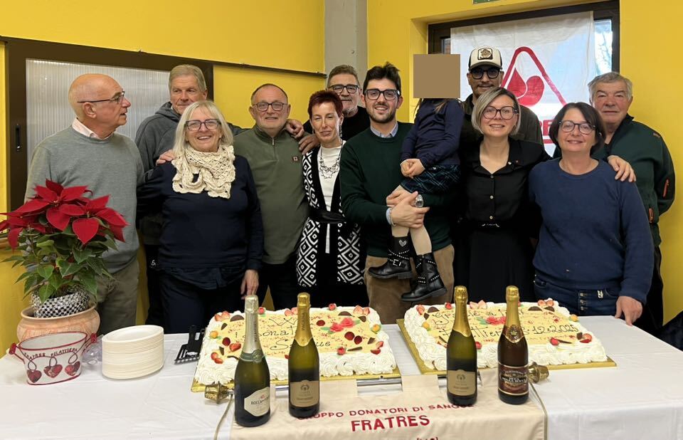 Festa per il gruppo Fratres di Filattiera