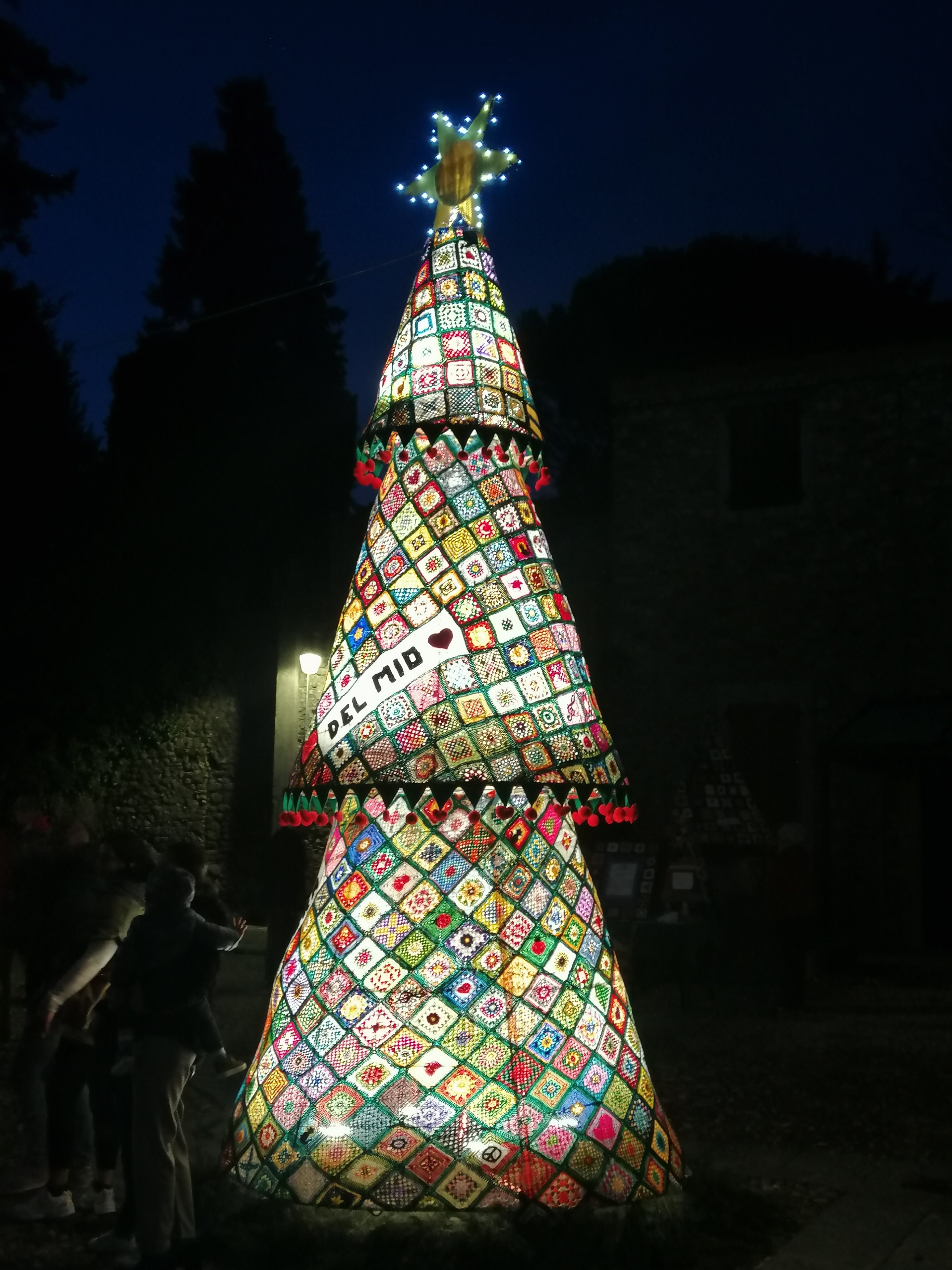 Filattiera: acceso il suggestivo albero “granny”