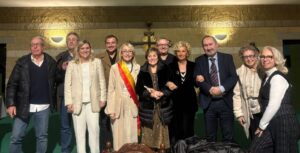 La giuria con le autorità e gli ospiti
