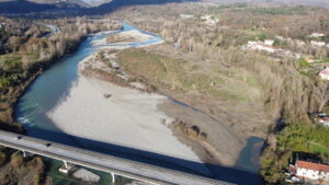Manutenzione idraulica lungo il Magra 