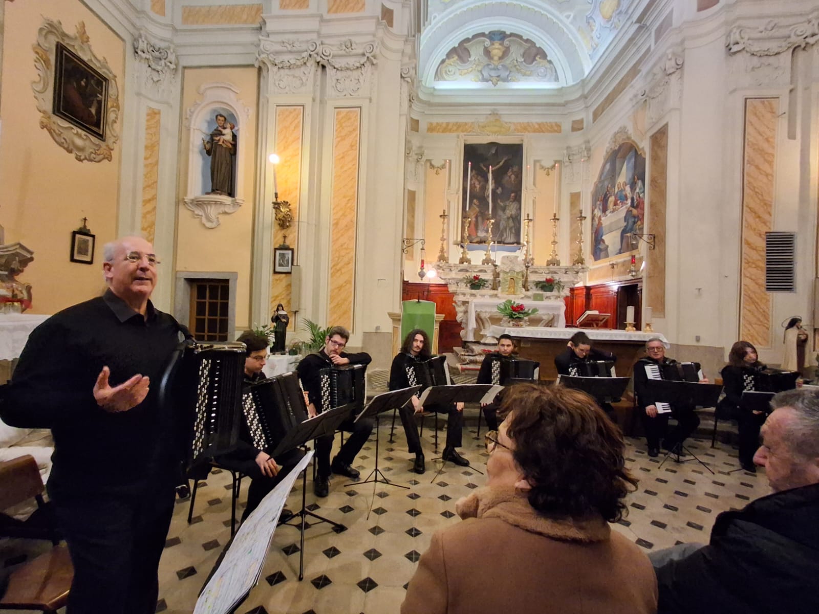 A Mulazzo un grande successo il concerto dell’Ensemble di Fisarmoniche