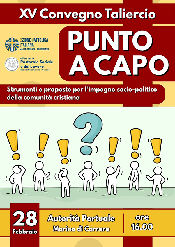 Convegno Taliercio: “Punto e a capo” per rilanciare l’impegno socio-politico della comunità cristiana