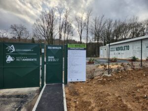 Il nuovo Centro di conferimento rifiuti a Novoleto