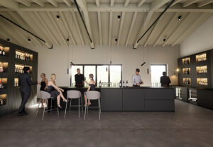 Il rendering di come dovrebbe apparire la struttura all’interno