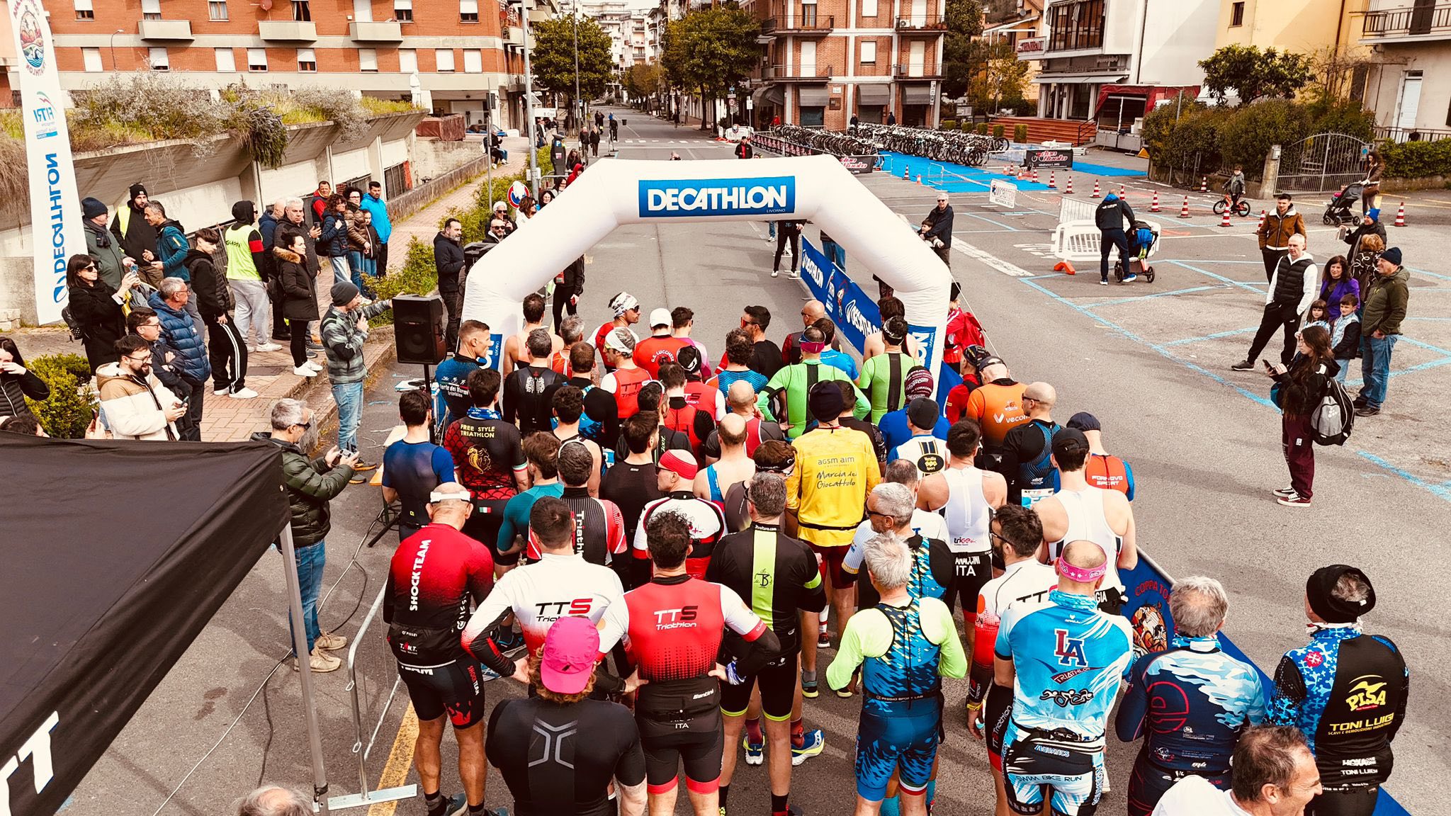 Bici e corsa: successo per la prima Duathlon Sprint della Lunigiana