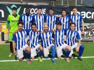 La formazione del ValliZeri che nella semifinale play off ha superato il Cinquale accedendo alla finalissima contro lo Spartak Apuane