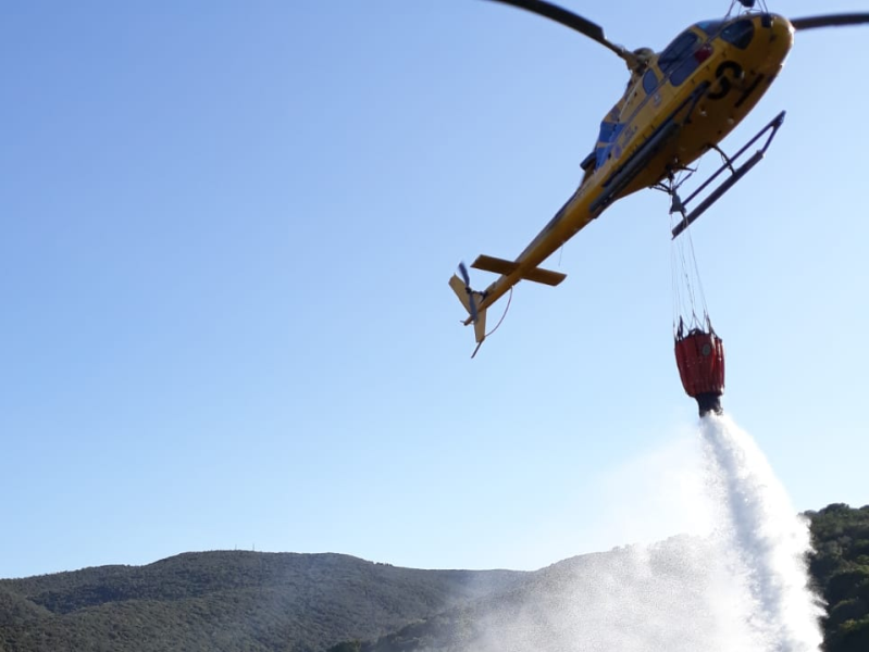 Zeri: incendio boschivo a Patigno