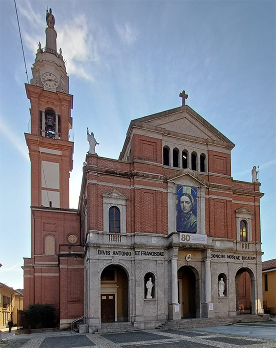 Il Papa a Sant’Angelo Lodigiano a venerare le reliquie della prima santa americana: Francesca Cabrini