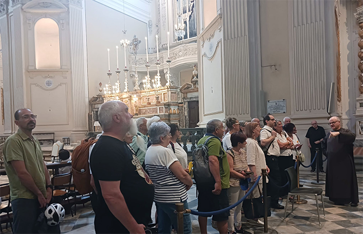 Pellegrinaggio al convento dei Carmelitani di Firenze
