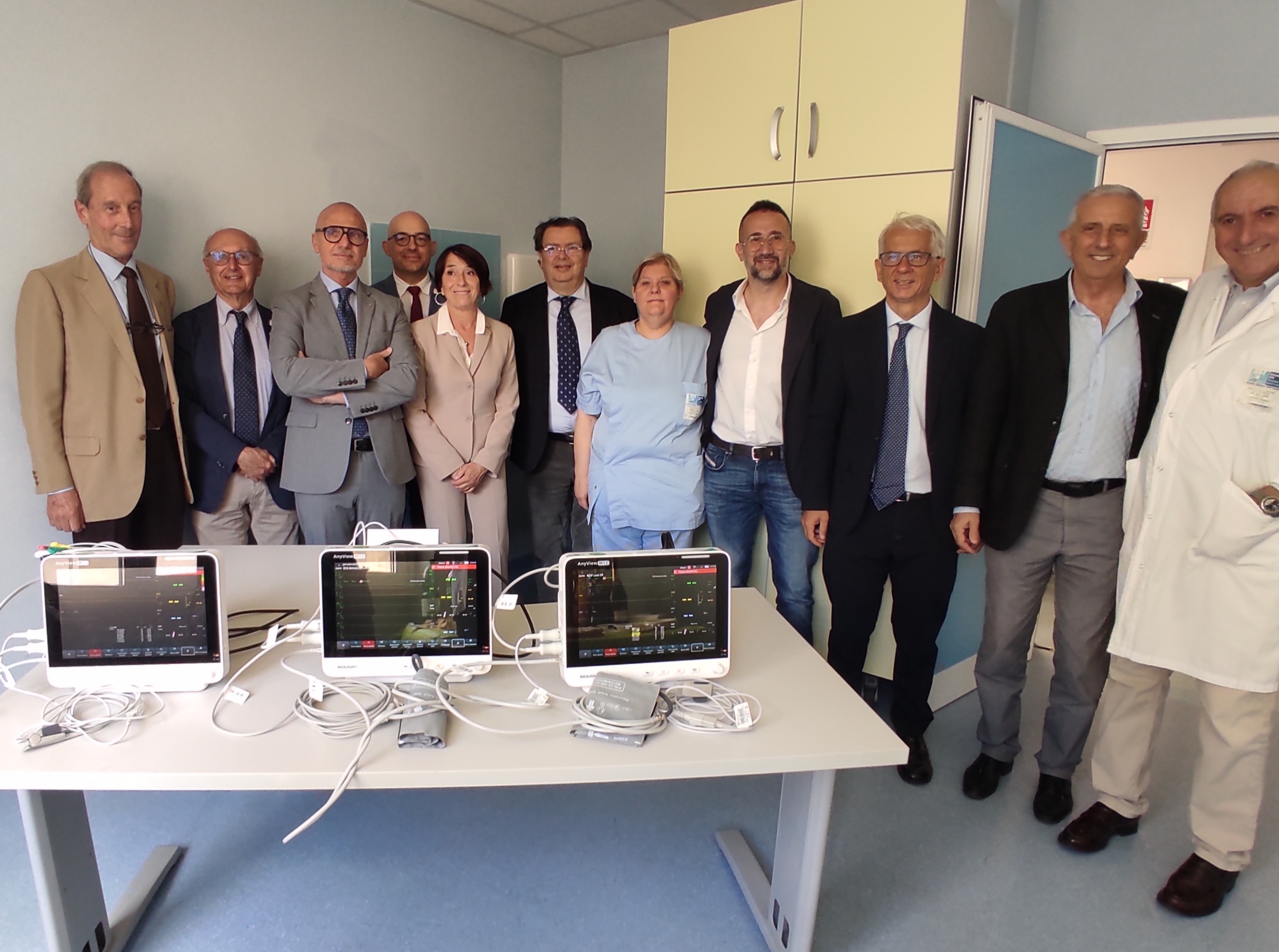 Tre nuovi monitor per il pronto soccorso di Pontremoli