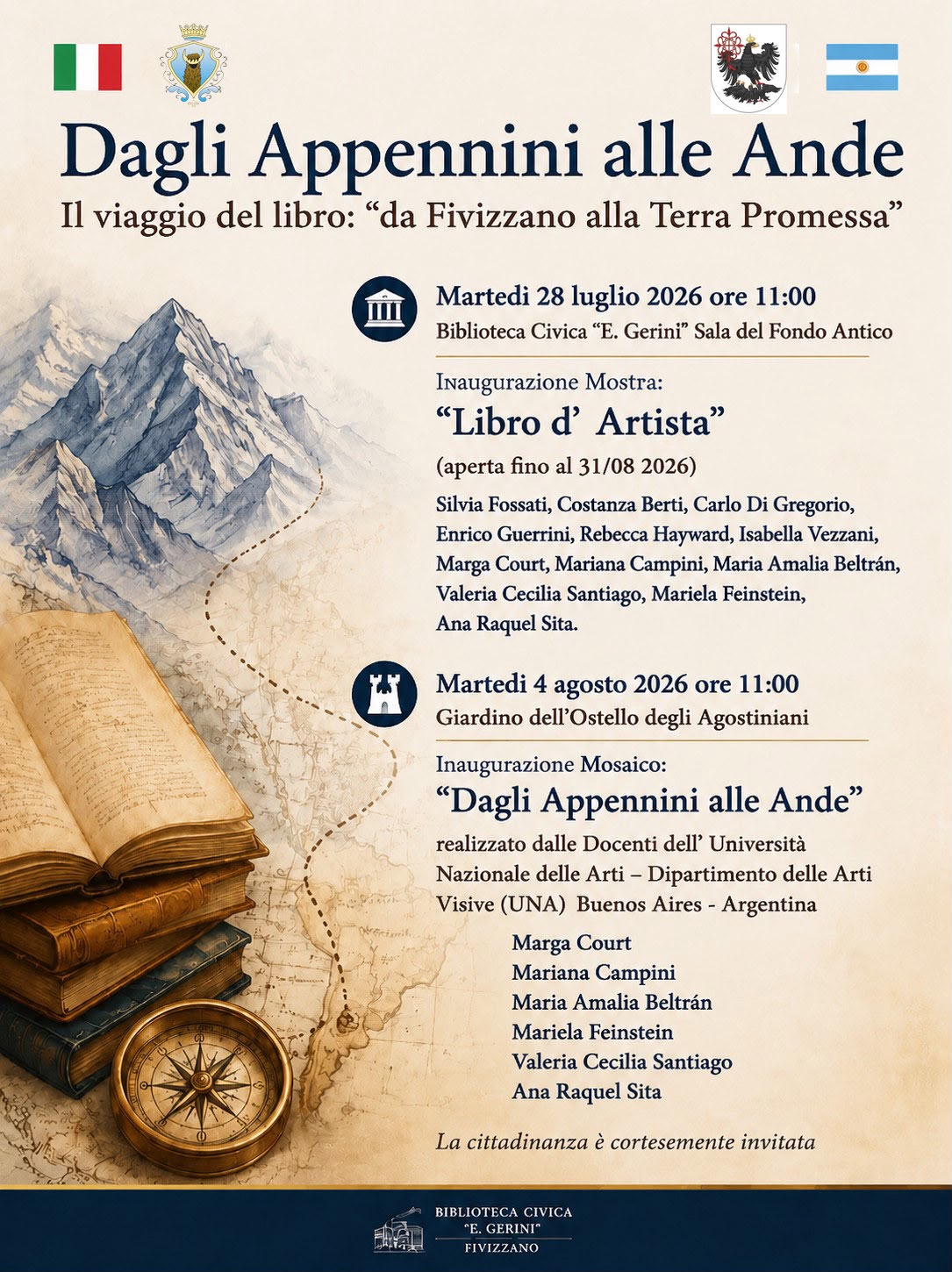 La mostra “Dagli Appennini alle Ande” il legame tra la Lunigiana e l’Argentina