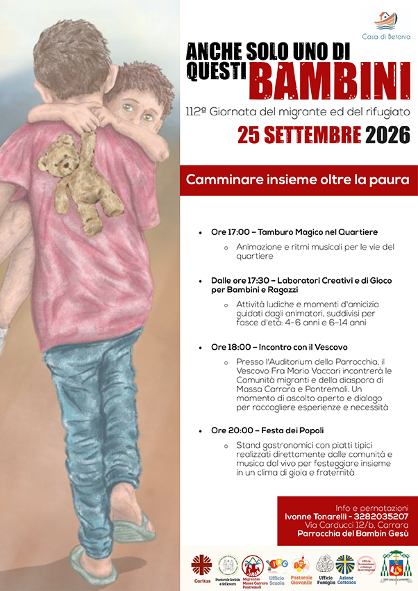 “Anche uno solo di questi bambini”: la 112.ma Giornata Mondiale del Migrante e del Rifugiato