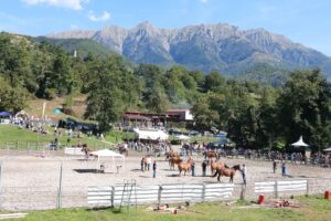 Vista panoramica di Comano Cavalli (foto Lunigiana World)
