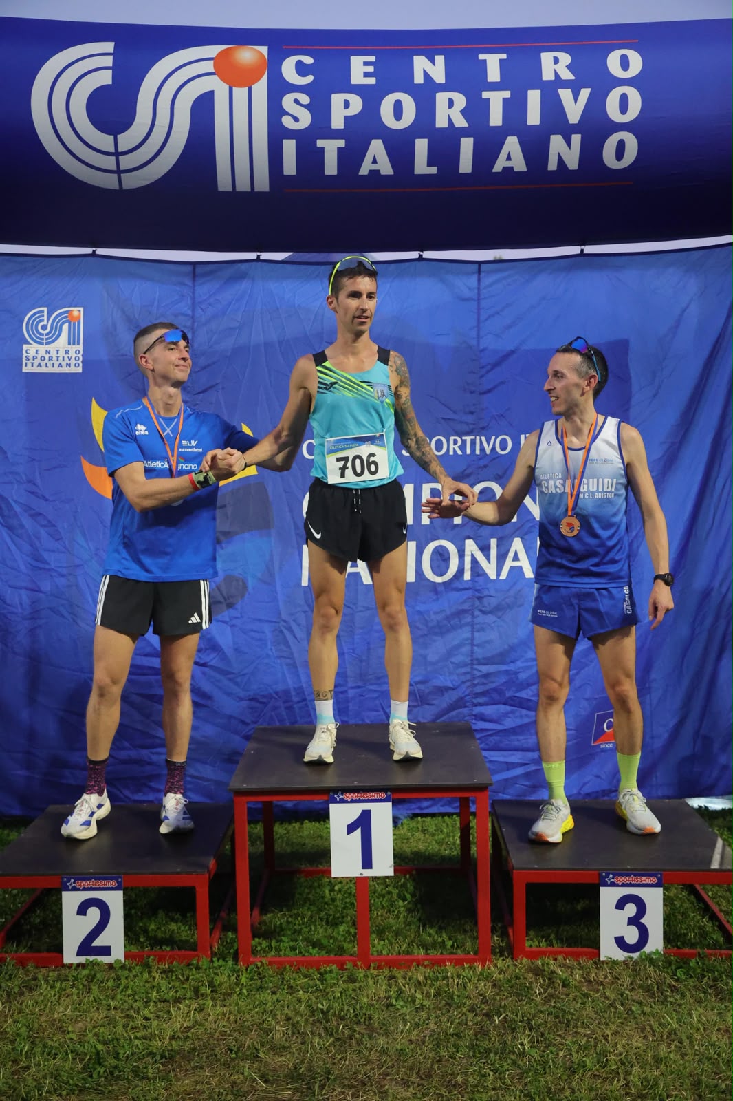 La Polisportiva Pontremolese brilla alle finali nazionali CSI di atletica leggera a Torino