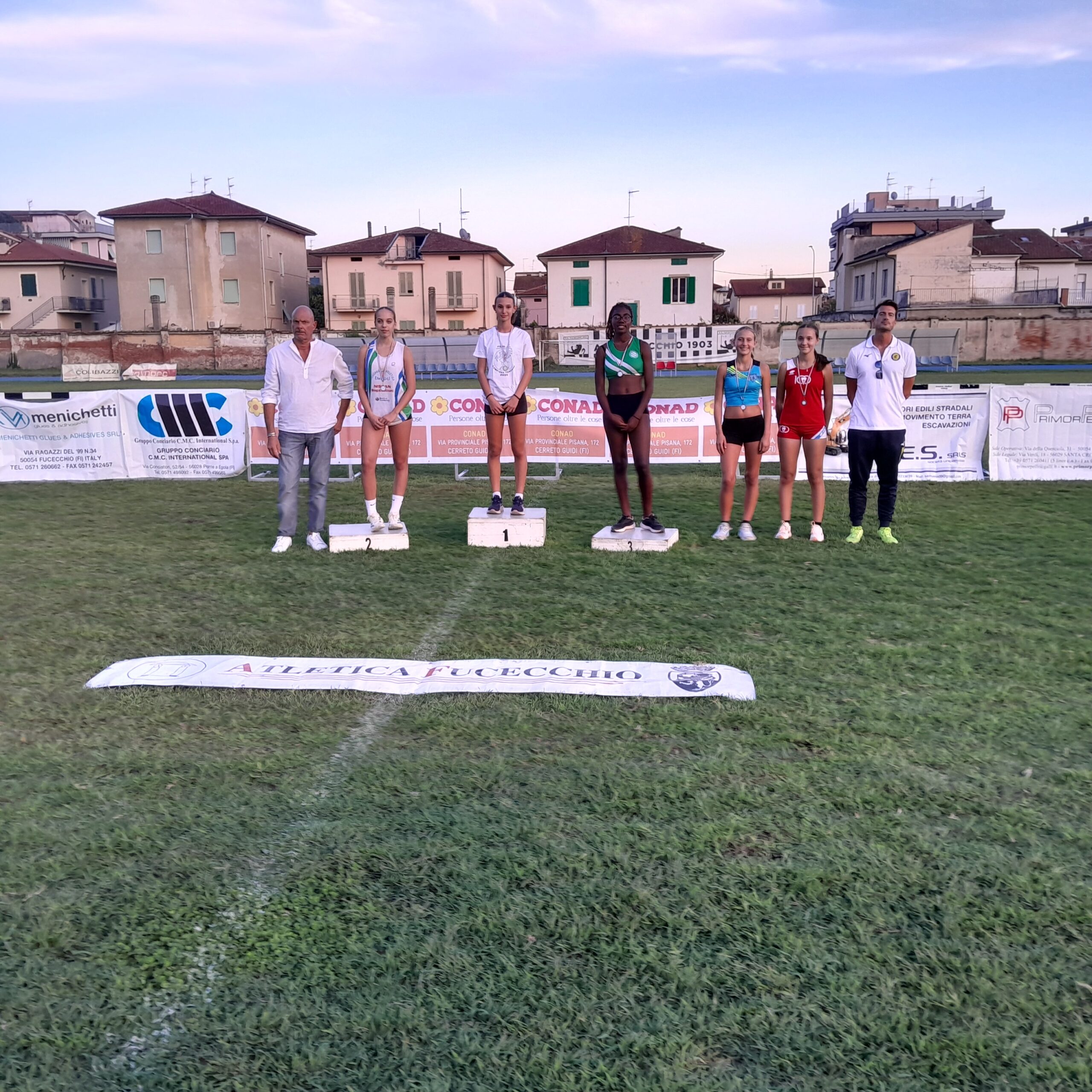 Viola Pizzanelli è campionessa toscana, oro nel salto in alto