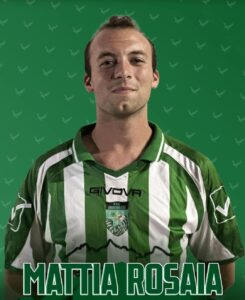 Il calciatore della Gragnolese Mattia Rosaia. 